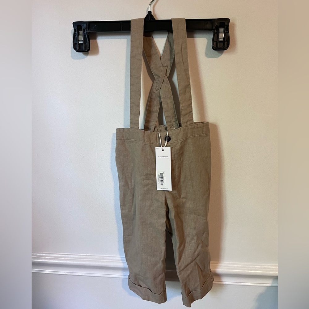 Janie and Jack khaki NWT 12-18 months